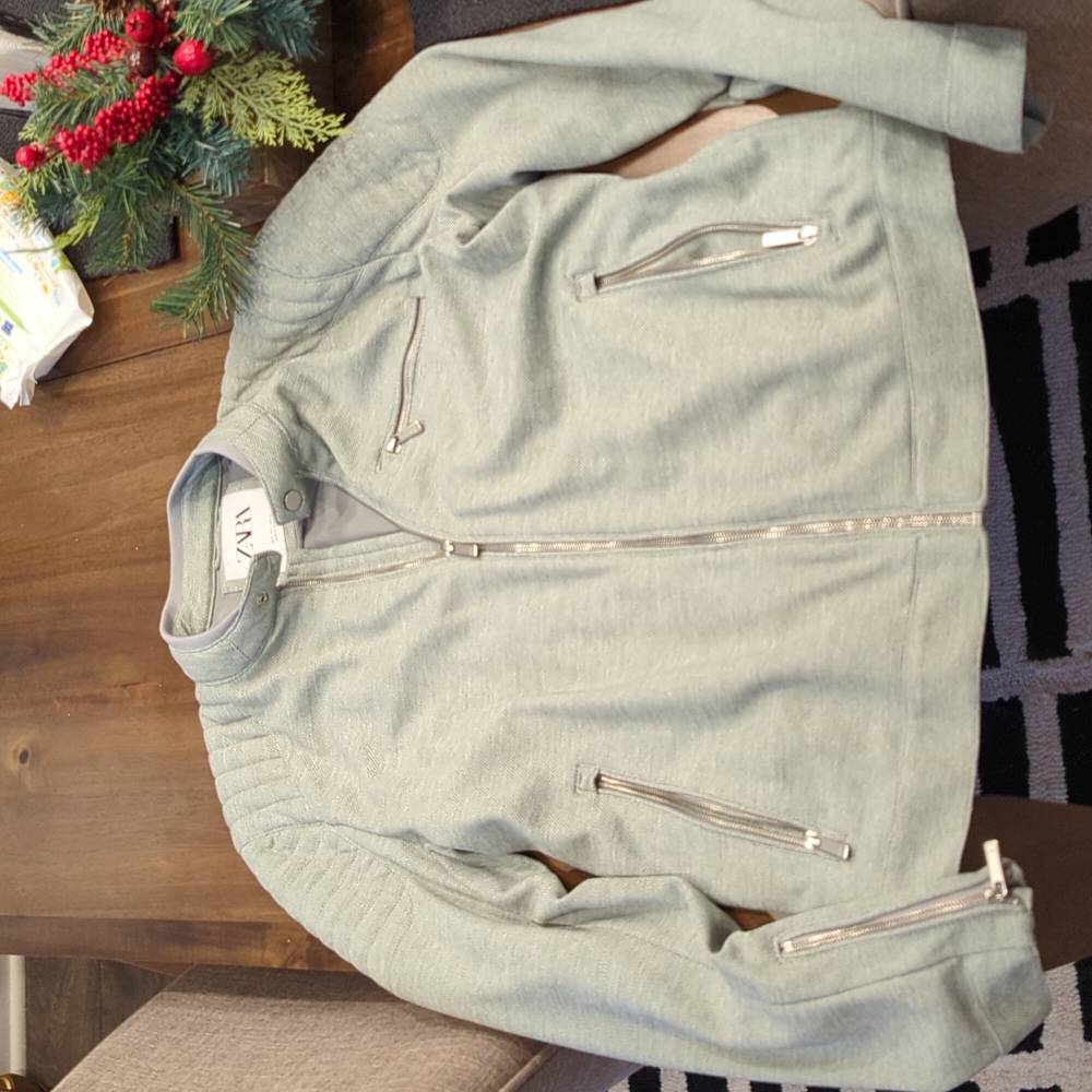 Men's Large Zara Grey Jacket - New Never Used